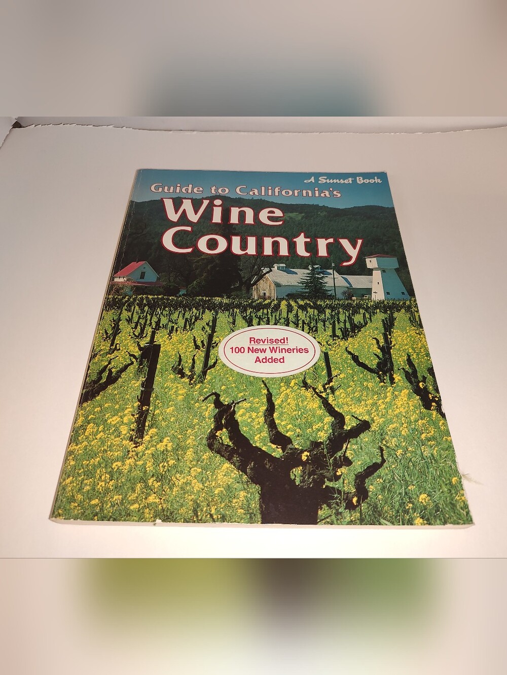 Sunset Magazine Wine Country Book 1982 PB Vintage